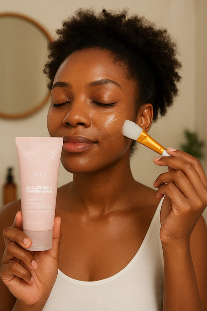 MASQUE DE NUIT ENVELOPPANT AU COLLAGÈNE