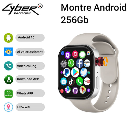 MONTRES ANDROID 5G 256GB/128 AVEC PUCE/WIFI/BLUETOOTH/NFC + POCHETTE DE PROTECTION